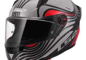 CASCO LS2 FF816 BEATS GRIS ROJO